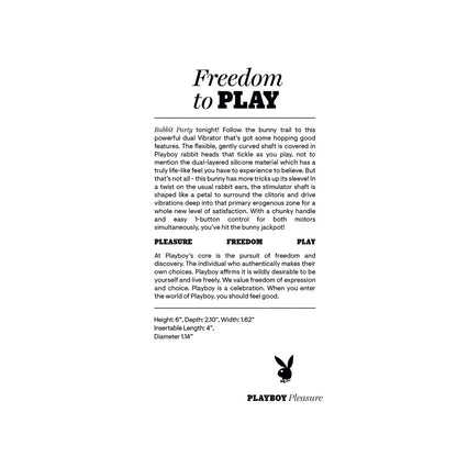 PLAYBOY - FESTA DAS COELHINHAS PÉTALA