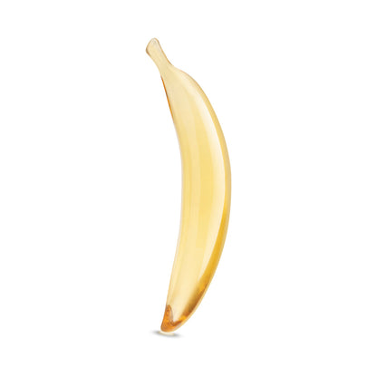 ELECTRIC EEL - GLAS BANANA JOY 7 IN. GLASS DILDO