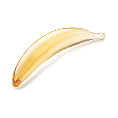 ELECTRIC EEL - GLAS BANANA JOY 7 IN. GLASS DILDO