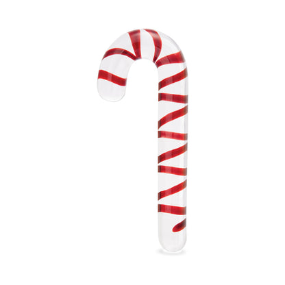 ELECTRIC EEL - DILDO DE VIDRO GLAS CANDY CANE DREAM 7,5 POL.