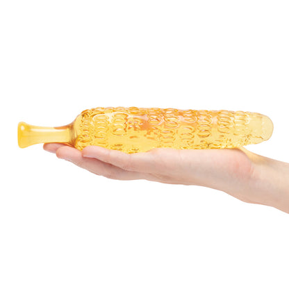 ELECTRIC EEL - GLAS CORNSTAR 8 IN. GLASS DILDO