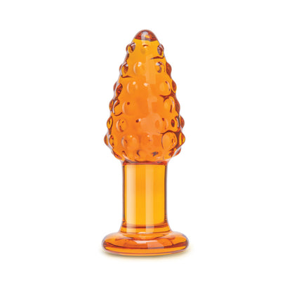 ELECTRIC EEL - GLAS CORNSTAR 4 IN. GLASS BUTT PLUG