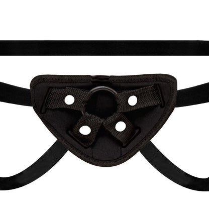 ELECTRIC EEL - CONJUNTO DE TREINO PARA PEGGING LUX FETISH DE 3 PEÇAS COM CINTA E DILDO VIBRATÓRIO
