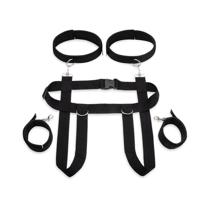 ELECTRIC EEL - LUX FETISH POSITION PAL HARNESS WITH REMOVABLE THIGH CUFFS