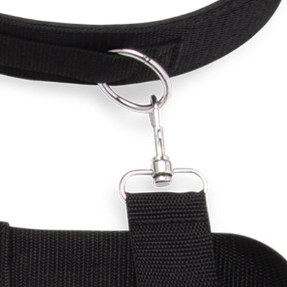 ELECTRIC EEL - LUX FETISH POSITION PAL HARNESS WITH REMOVABLE THIGH CUFFS