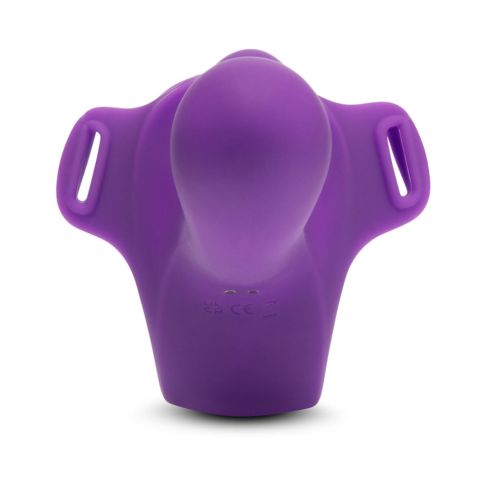 TOGETHER TOY - TOGETHER LOCK-IN DUAL-ENDED VIBRATING STRAP-ON & HARNESS SET