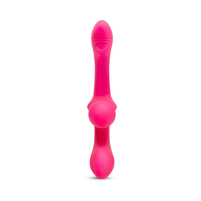TOGETHER TOY - TOGETHER DOUBLE TAP DUAL-ENDED VIBRATING STRAPLESS STRAP-ON