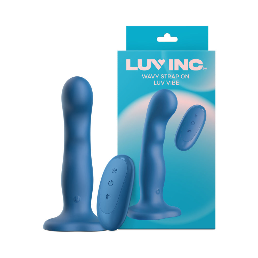 LUV INC. - WS38: WAVY STRAP ON LUV VIBE BLUE