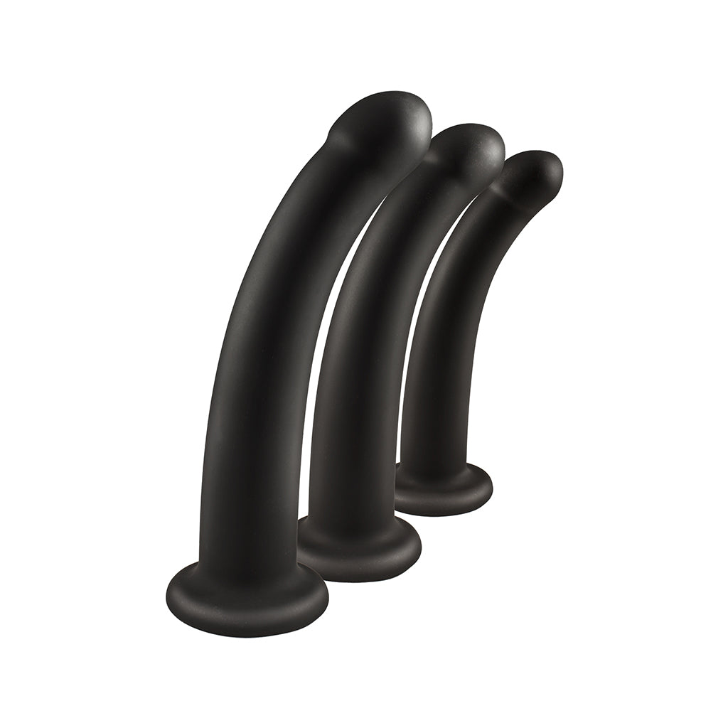 NASSTOYS - KIT DE TREINO CURVO TRIO DELUXE PRETO