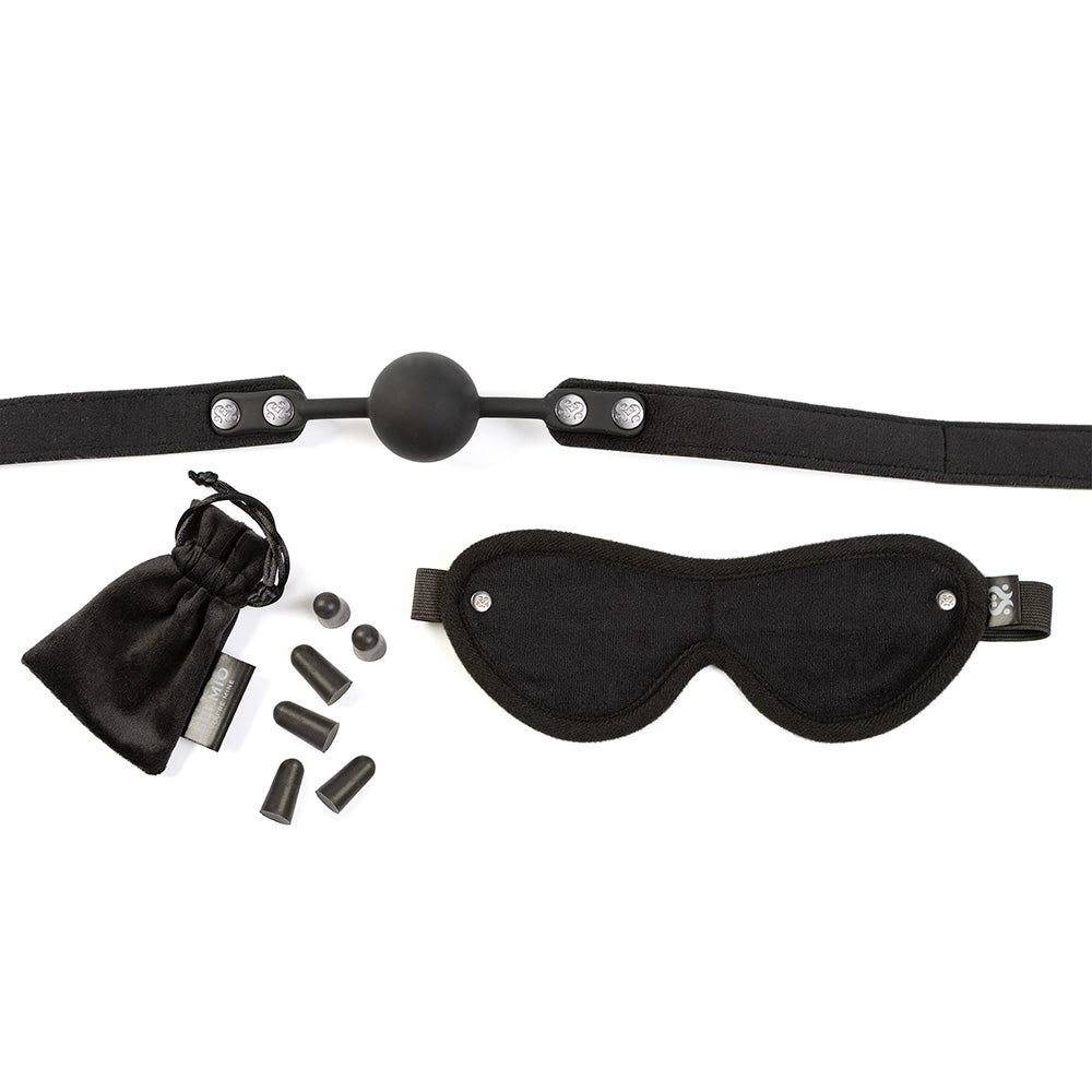 CREATIVE CONCEPTIONS - KIT DE VENDA, GAG E TAMPÕES PARA OS OUVIDOS SEI MIO SENSORY SURRENDER