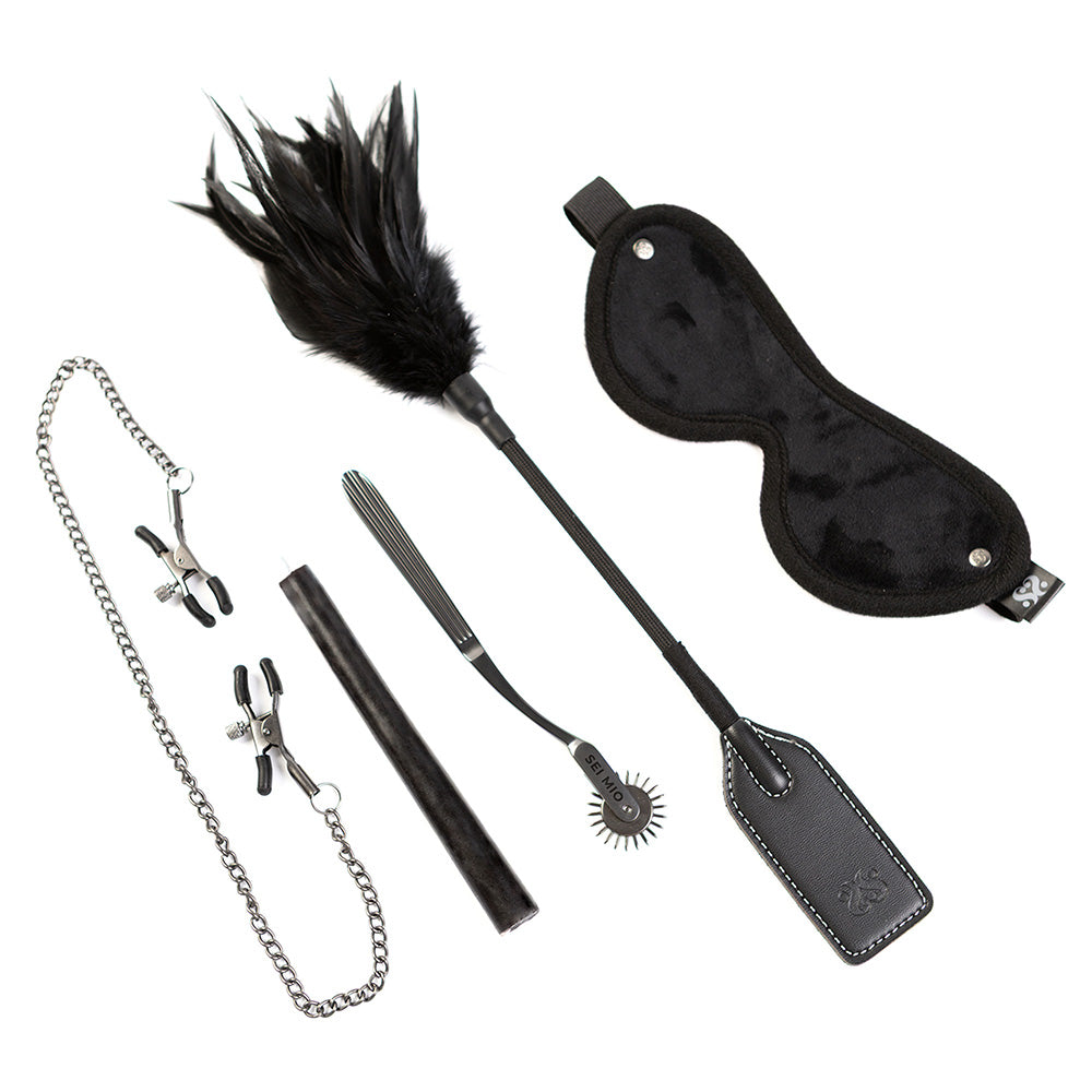 CREATIVE CONCEPTIONS - SEI MIO FETISH FEELS SENSUOUS 5-PIECE SENSATION KINKY KIT