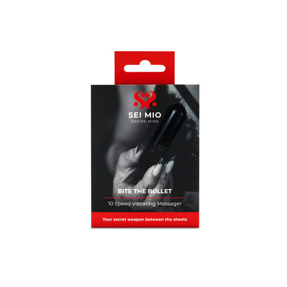 CREATIVE CONCEPTIONS - SEI MIO BITE THE BULLET MULTI-SPEED VIBRATING MASSAGER