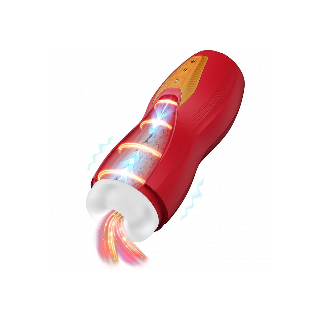 SHOTS - MASTURBADOR MULTIFUNÇÕES FEITICEIRA DE FOGO SOLARA DA MASTURS
