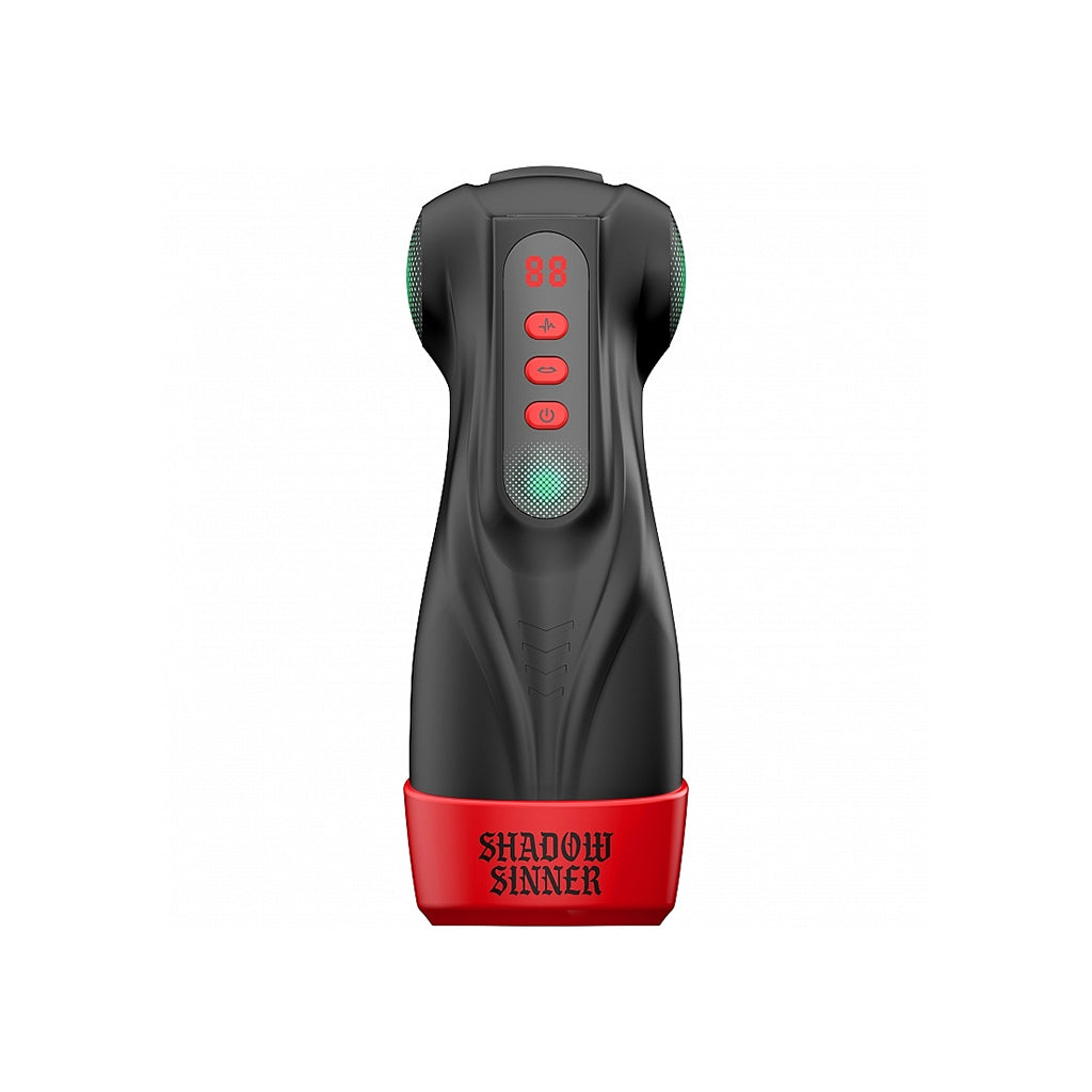 SHOTS - MASTURS RAVEN SHADOW SINNER MULTI FUNCTION MASTURBATOR