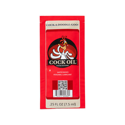 COCK OIL - BRANDED COLLECTOR'S EDITION DRUM WITH 25 FOIL PACKETS