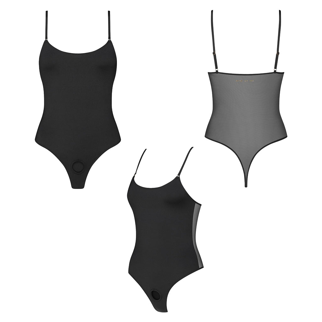 LOVELY PLANET - STRAP-ON-ME BODY HARNESS SIGNATURE BLACK M