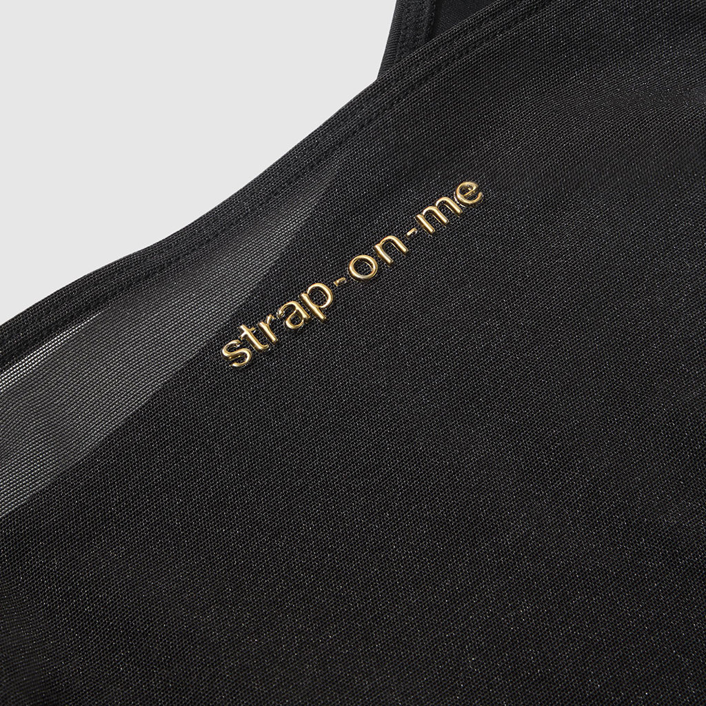 LOVELY PLANET - ARNÊS STRAP-ON-ME BODY SIGNATURE PRETO XL