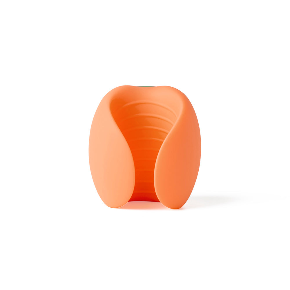 EMOJIBATOR - PEACH VIBRATING STROKER