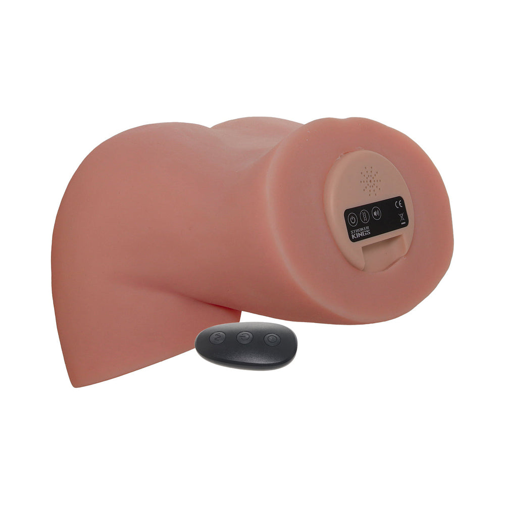COUSINS GROUP - STROKER KING ASSTASTIC REMOTE CONTROL VIBRATING ANAL AND VAGINAL MASSAGER
