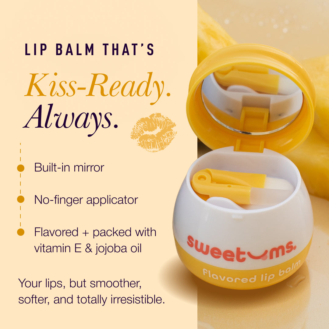 SWEETUMS - FLAVORED LIP BALM PINEAPPLE