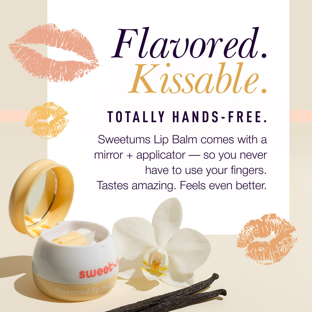 SWEETUMS - FLAVORED LIP BALM PEACH