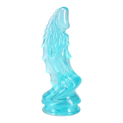 DOC JOHNSON - CRYSTAL JELLIES INVADER 8.5 IN. DILDO