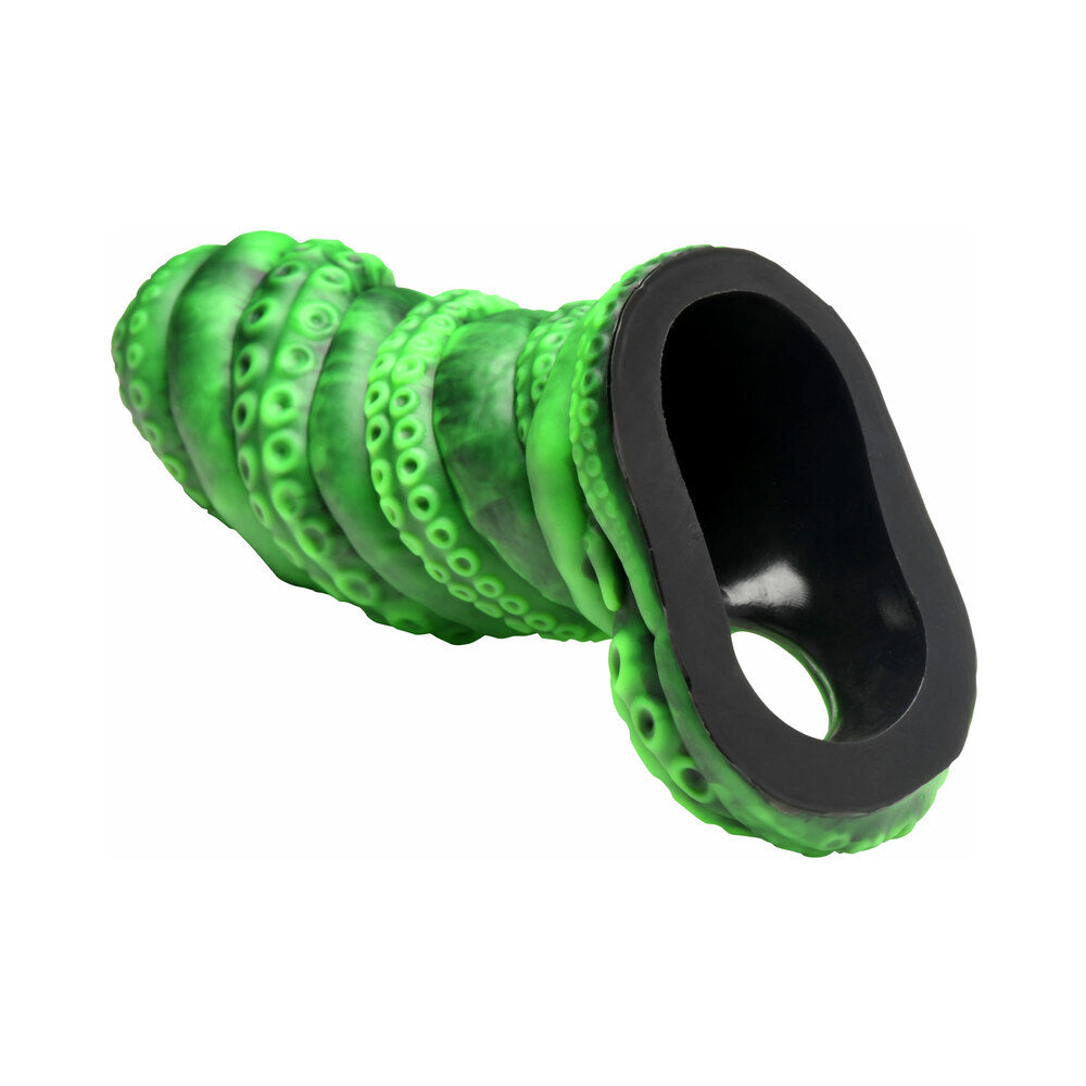 XR BRANDS - CREATURE COCKS TENTA GIRTH DISPOSITIVO DE AUMENTO PENIANO EM SILICONE