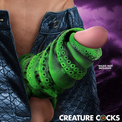 XR BRANDS - CREATURE COCKS TENTA GIRTH DISPOSITIVO DE AUMENTO PENIANO EM SILICONE