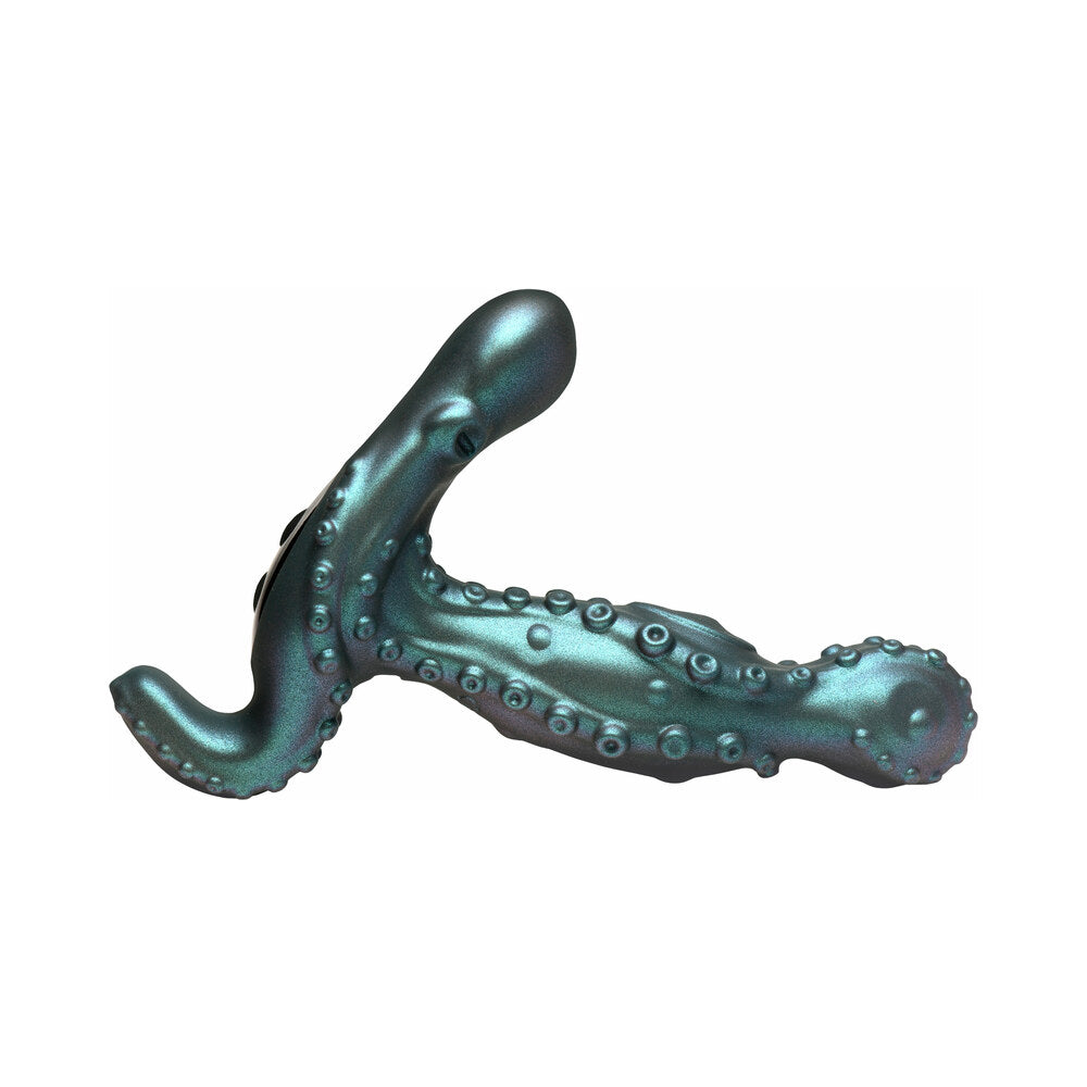 XR BRANDS - VIBRADOR DE PRÓSTATA COM ROTAÇÃO E MOVIMENTO OCTOPROBE CREATURE COCKS