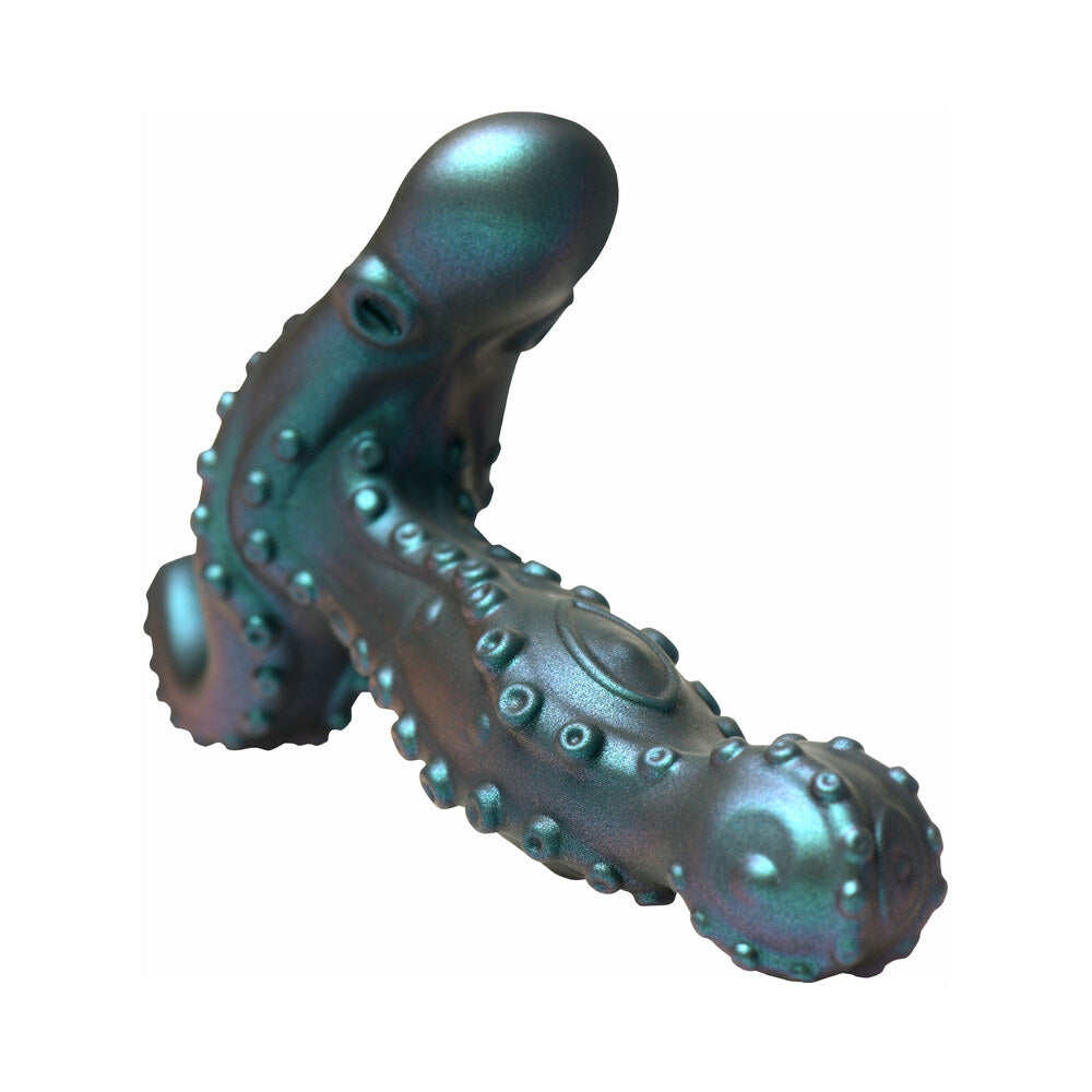 XR BRANDS - VIBRADOR DE PRÓSTATA COM ROTAÇÃO E MOVIMENTO OCTOPROBE CREATURE COCKS