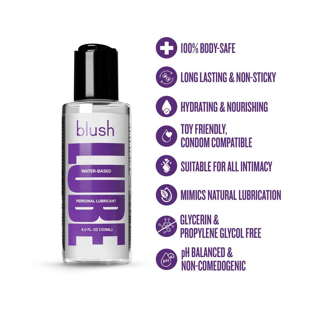 BLUSH - LUBE WATER BASED 4 OZ.