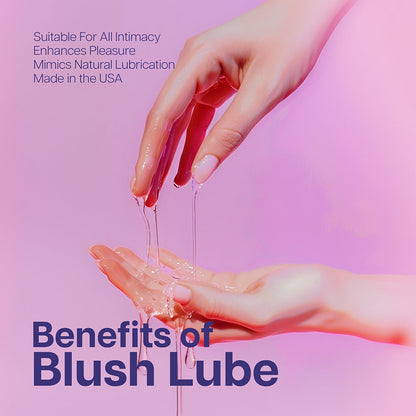 BLUSH - LUBE WATER BASED 4 OZ.