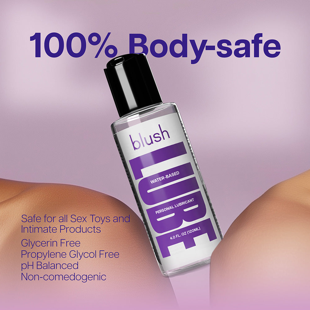 BLUSH - LUBE WATER BASED 4 OZ.