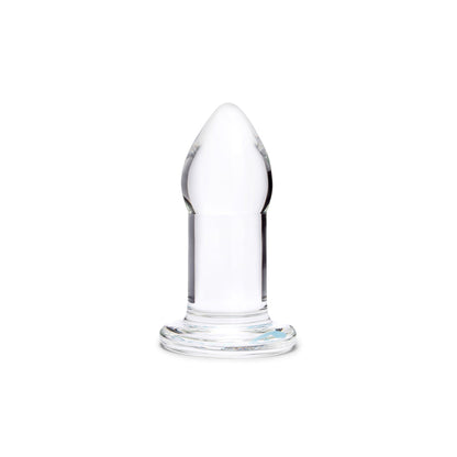 B-VIBE - DILATADOR ANAL EM VIDRO AVANÇADO DE 7,5 POL.