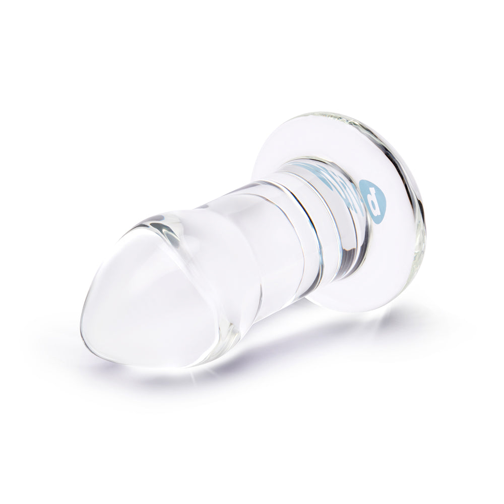 B-VIBE - DILATADOR ANAL EM VIDRO AVANÇADO DE 7,5 POL.