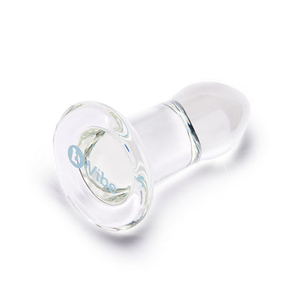 B-VIBE - DILATADOR ANAL EM VIDRO AVANÇADO DE 7,5 POL.