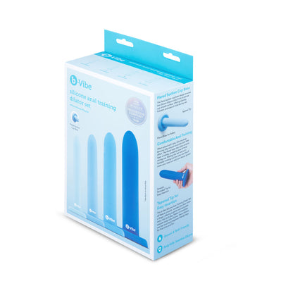 B-VIBE - CONJUNTO DE DILATADORES ANAIS EM SILICONE