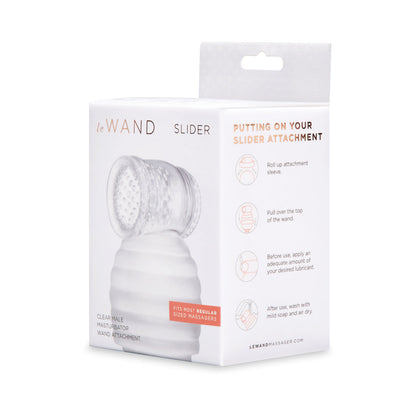 LE WAND - ACESSÓRIO SLIDER CLEAR PARA MASTURBADOR MASCULINO