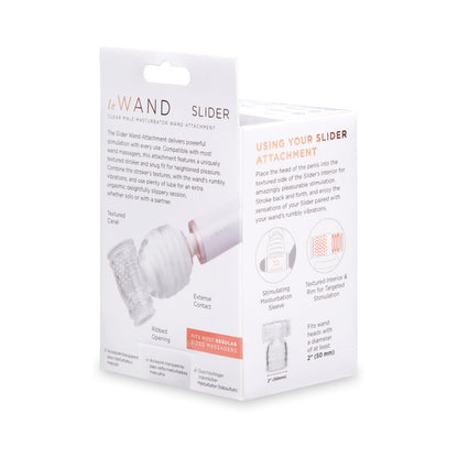 LE WAND - ACESSÓRIO SLIDER CLEAR PARA MASTURBADOR MASCULINO
