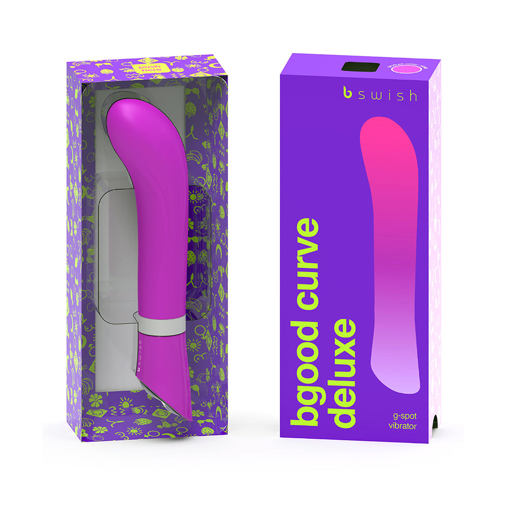 B SWISH - BGOOD DELUXE CURVE VIBRATOR VIOLET