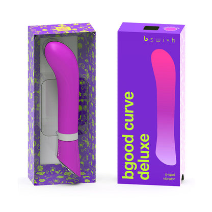 B SWISH - BGOOD DELUXE CURVE VIBRATOR VIOLET