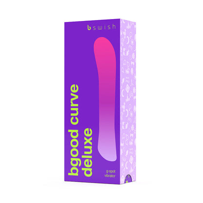 B SWISH - BGOOD DELUXE CURVE VIBRATOR VIOLET