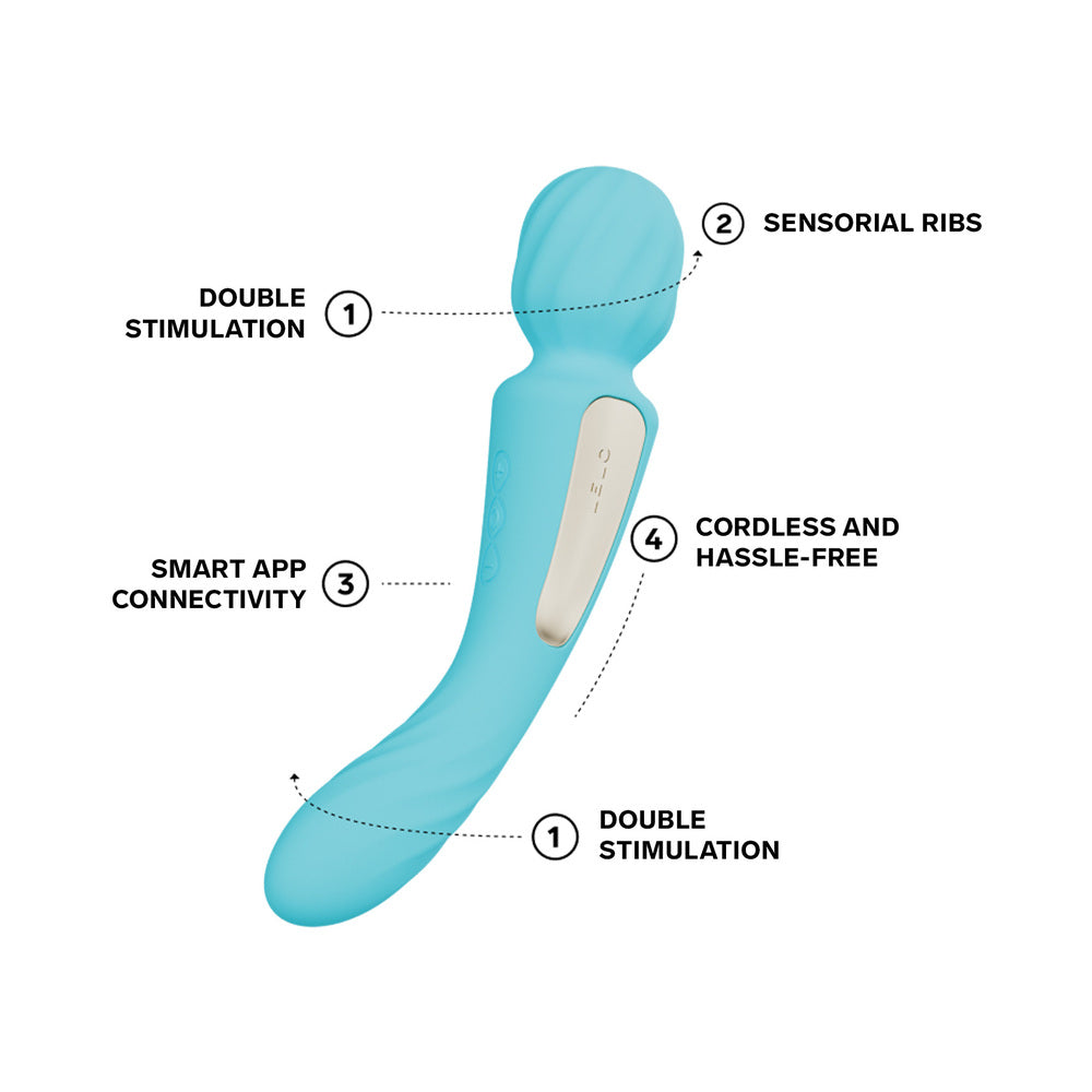 LELO - SWITCH DOUBLE SIDED WAND VIBRATOR