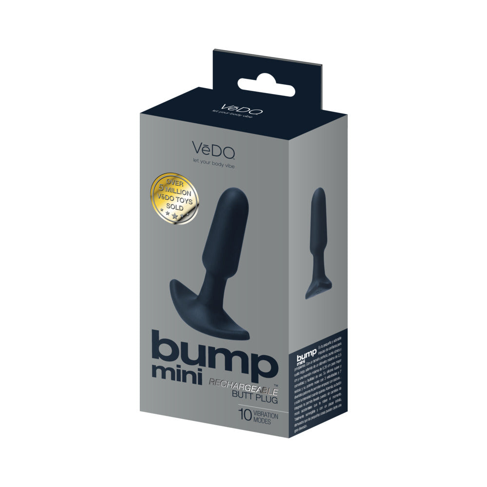 VEDO - BUMP MINI RECHARGEABLE ANAL PLUG