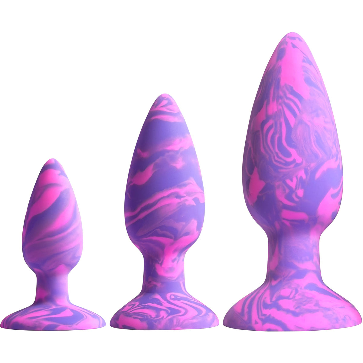 ADAM & EVE - CONJUNTO DE TREINADOR ANAL EM SILICONE GROOVY BOOTY