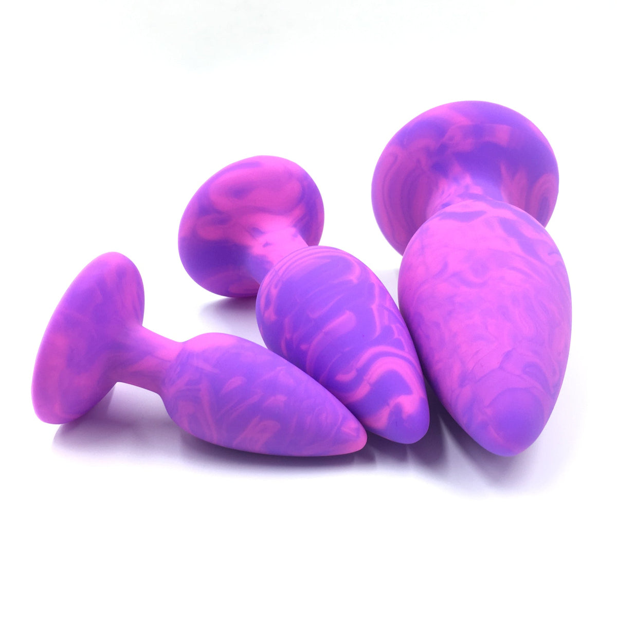 ADAM & EVE - CONJUNTO DE TREINADOR ANAL EM SILICONE GROOVY BOOTY