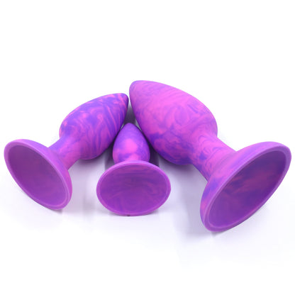 ADAM & EVE - CONJUNTO DE TREINADOR ANAL EM SILICONE GROOVY BOOTY