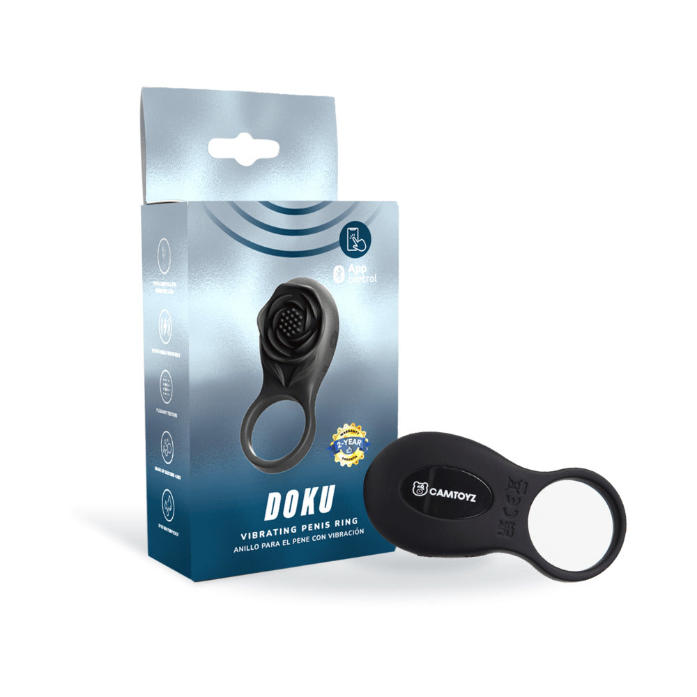 CAMTOYZ - VIBRATING RING WITH DOKU APP