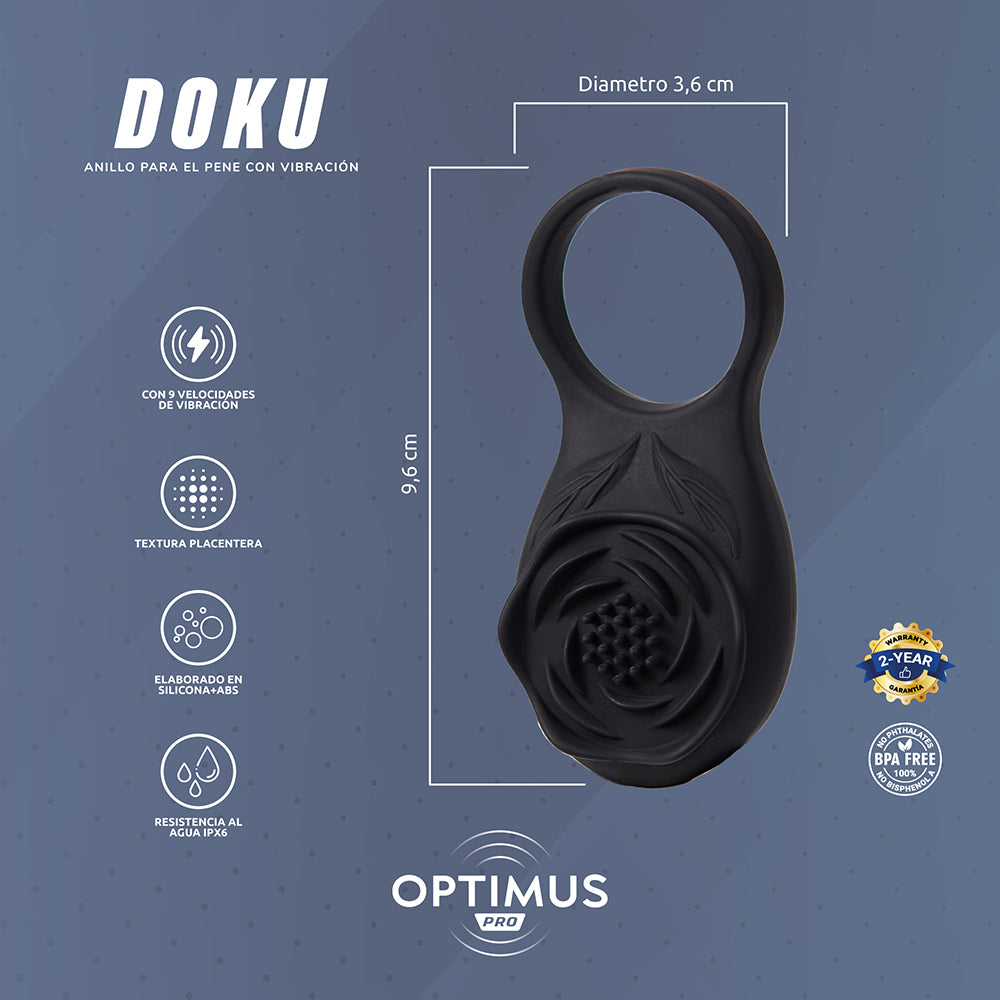 CAMTOYZ - VIBRATING RING WITH DOKU APP