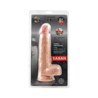 CAMTOYZ - ULTRA REALISTIC SAGAN DILDO LARGE